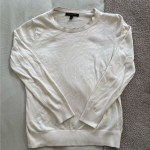 Banana Republic Cream Crewneck Sweater